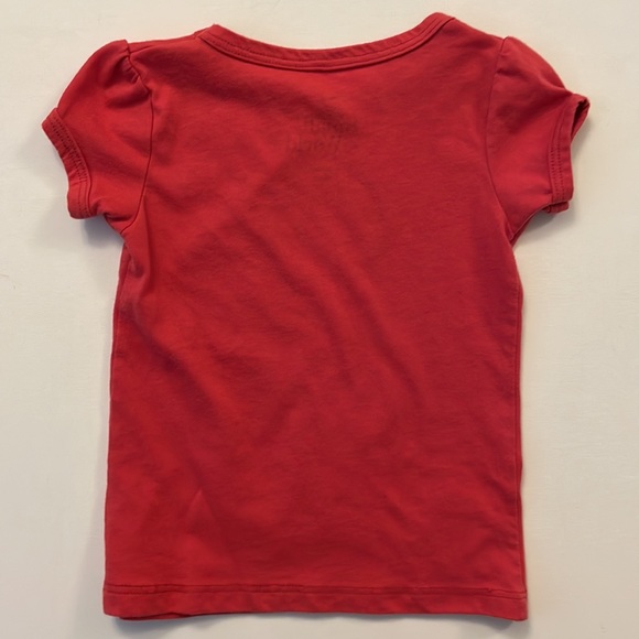 Disney Small World Nordstrom Girls Japanese T-Shirt Red 3T - Picture 4 of 5